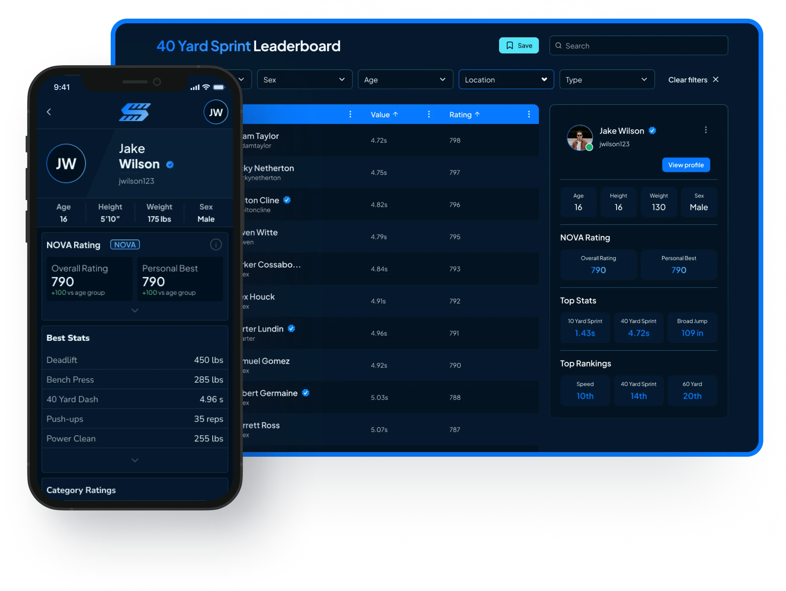 Statellite App Interface